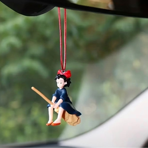 Studio Ghibli Kiki’s Delivery Service Swing Car Pendant Accessory 魔女の宅急便 - Picture 3 of 6